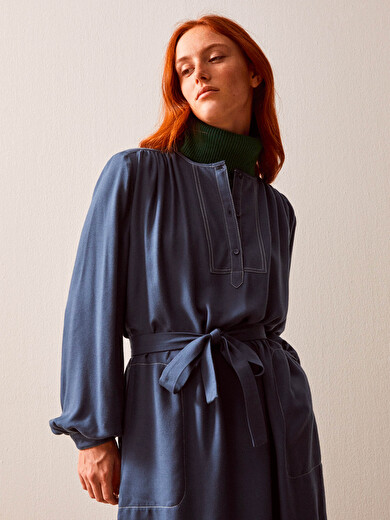 ROBE KOANIE  Cobalt , Prêt-à-porter Bensimon