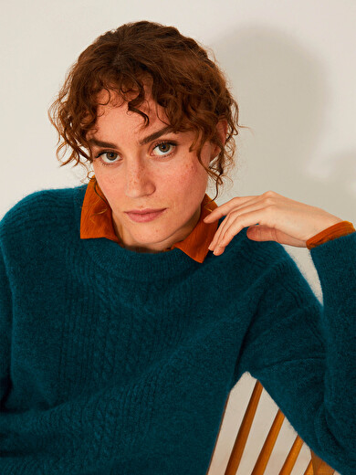 PULL KACIME  Libellule , Prêt-à-porter Bensimon