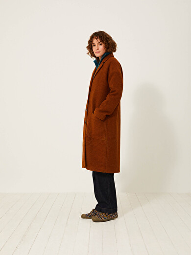 MANTEAU KLARA  Noisette , Prêt-à-porter Bensimon
