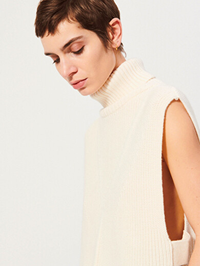 PULL KAEL  Ecru , Prêt-à-porter Bensimon