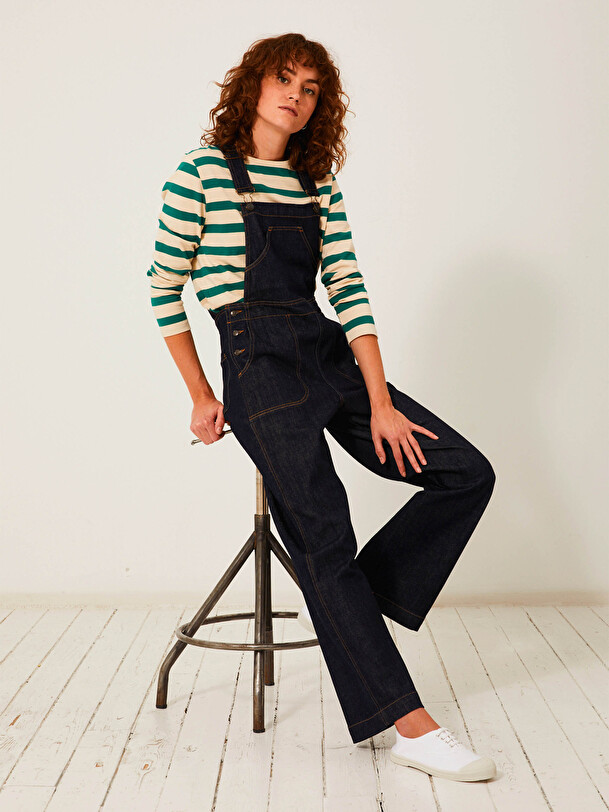 SALOPETTE IMPALA  Jean , Pr&ecirc;t-&agrave;-porter Bensimon
