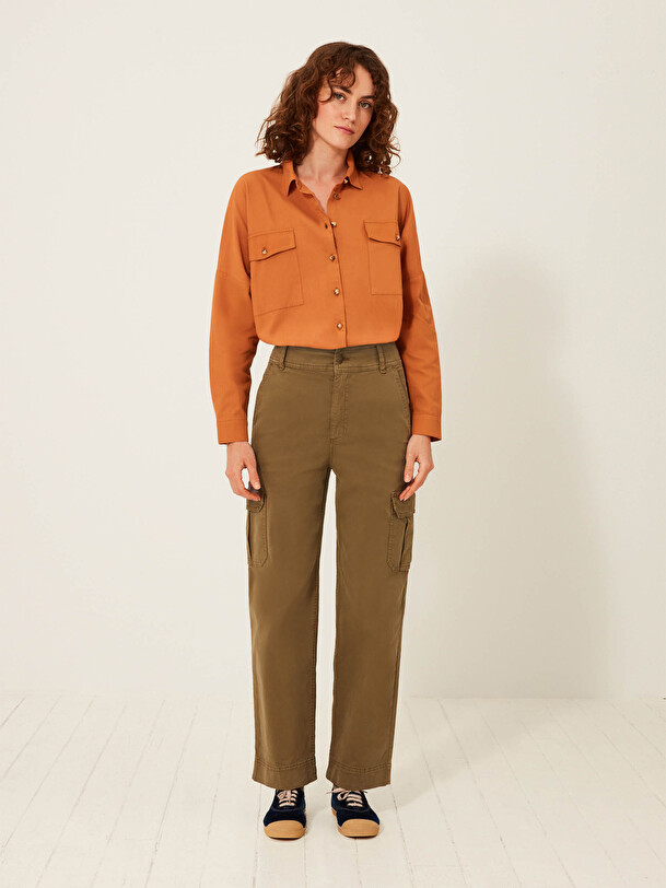 PANTALON ESTELLA  Ecorce , Pr&ecirc;t-&agrave;-porter Bensimon
