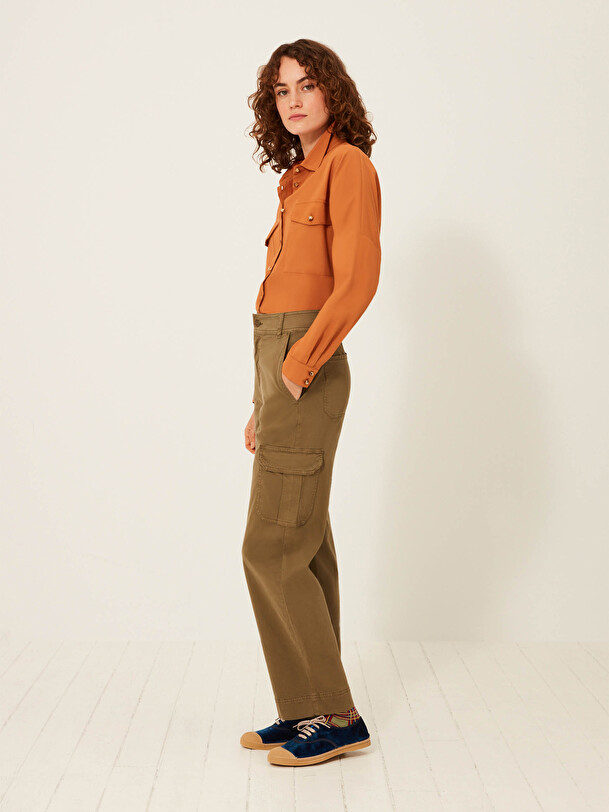 PANTALON ESTELLA  Ecorce , Pr&ecirc;t-&agrave;-porter Bensimon
