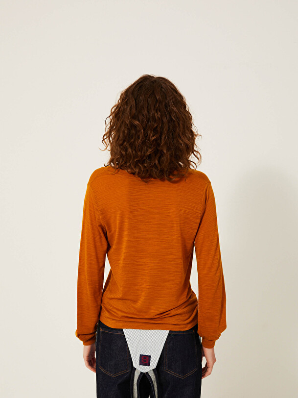 TEE SHIRT HARRIS ML  Miel , Pr&ecirc;t-&agrave;-porter Bensimon
