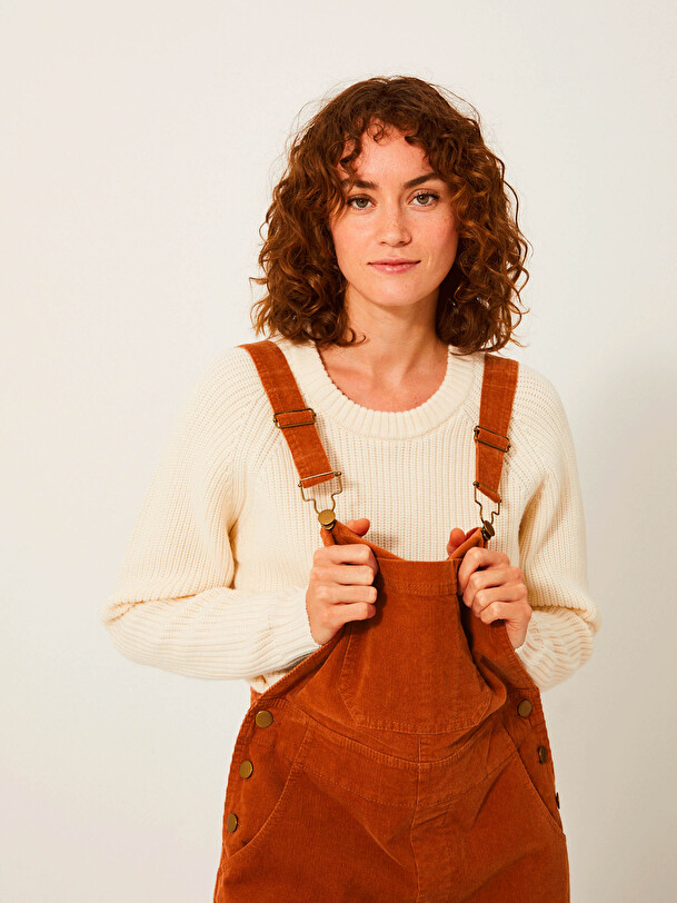 PULL INDICO  Ecru , Pr&ecirc;t-&agrave;-porter Bensimon