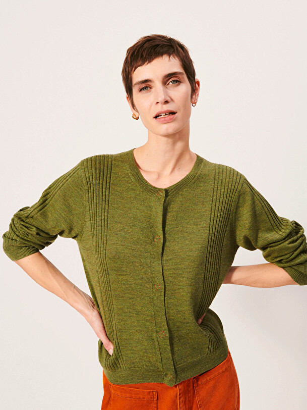 GILET JAMIE  Mousse , Pr&ecirc;t-&agrave;-porter Bensimon