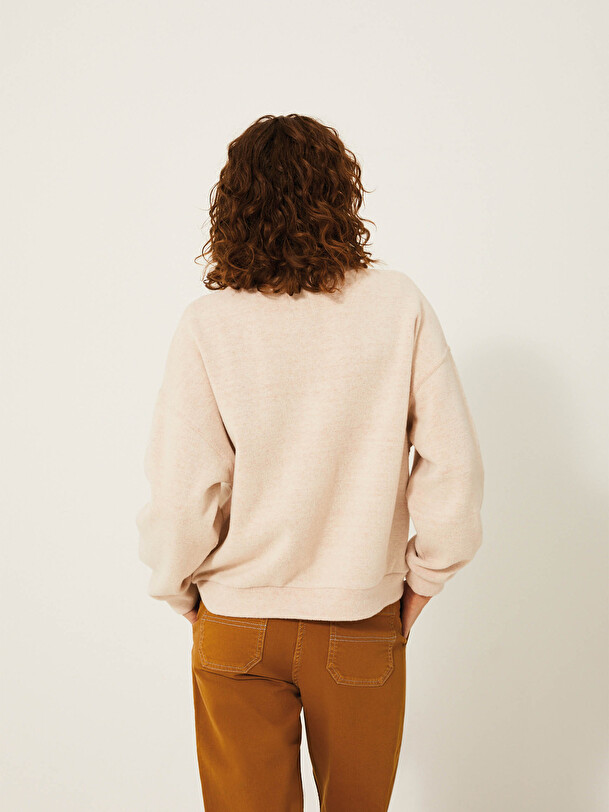 SWEAT KIMEO  Ecru , Pr&ecirc;t-&agrave;-porter Bensimon