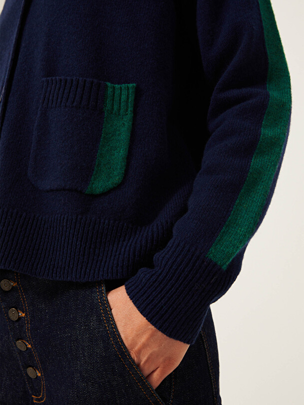 GILET KURT  Bleu nuit , Pr&ecirc;t-&agrave;-porter Bensimon