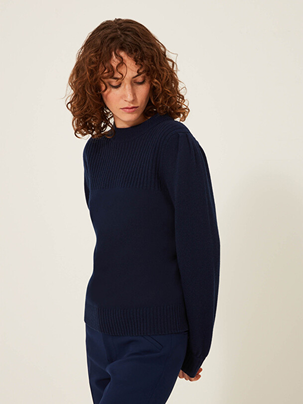 PULL KAMEL  Bleu nuit , Pr&ecirc;t-&agrave;-porter Bensimon