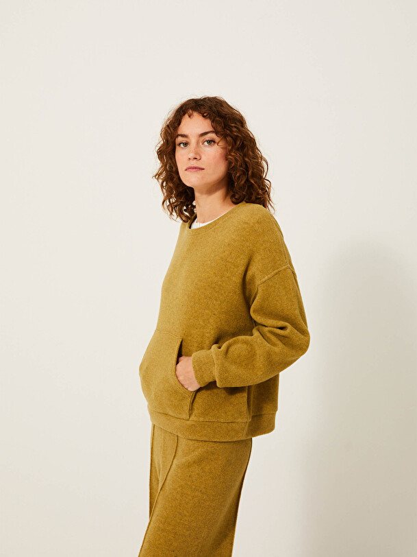 SWEAT KIMEO  Havane , Pr&ecirc;t-&agrave;-porter Bensimon