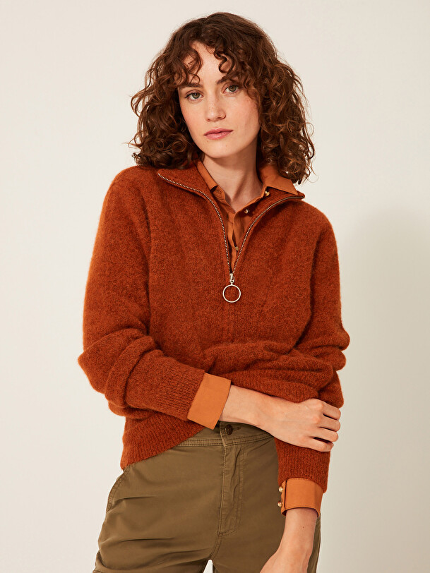 PULL GREG  Paprika , Pr&ecirc;t-&agrave;-porter Bensimon