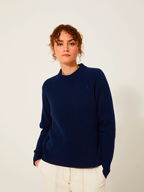 PULL KEDDY  Bleu nuit , Pr&ecirc;t-&agrave;-porter Bensimon
