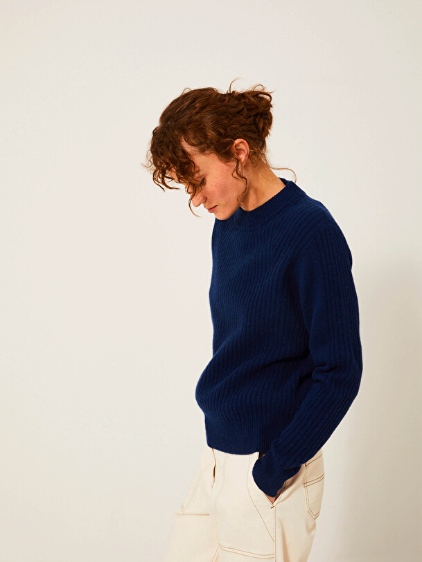 PULL KEDDY  Bleu nuit , Pr&ecirc;t-&agrave;-porter Bensimon