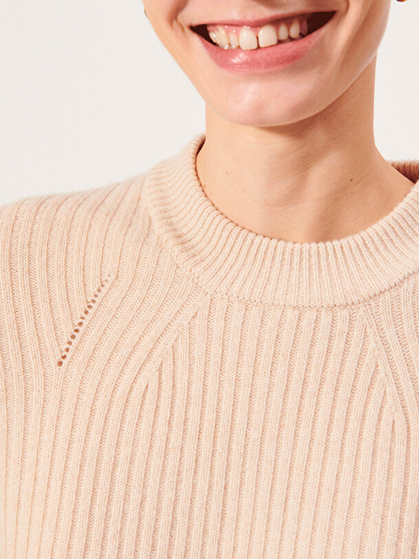 PULL KEDDY  Creme , Pr&ecirc;t-&agrave;-porter Bensimon