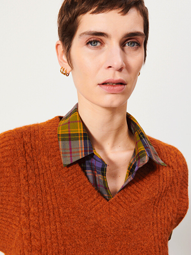 PULL KATIA  Paprika , Pr&ecirc;t-&agrave;-porter Bensimon