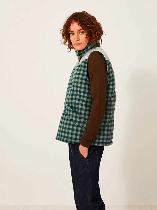 BLOUSON KELICIA Vert sapin , Prêt-à-porter Bensimon
