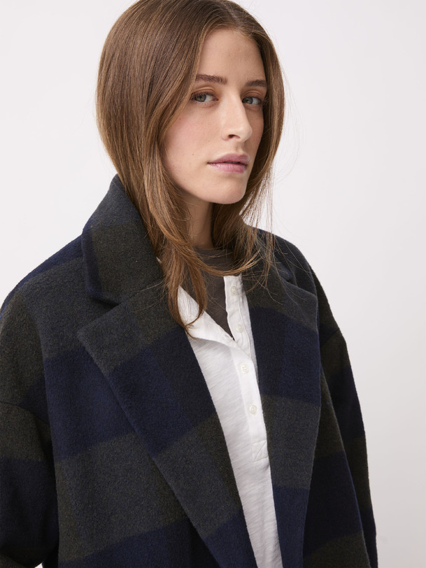 MANTEAU SAMCOAT  Acajou-kaki , Pr&ecirc;t-&agrave;-porter Bensimon