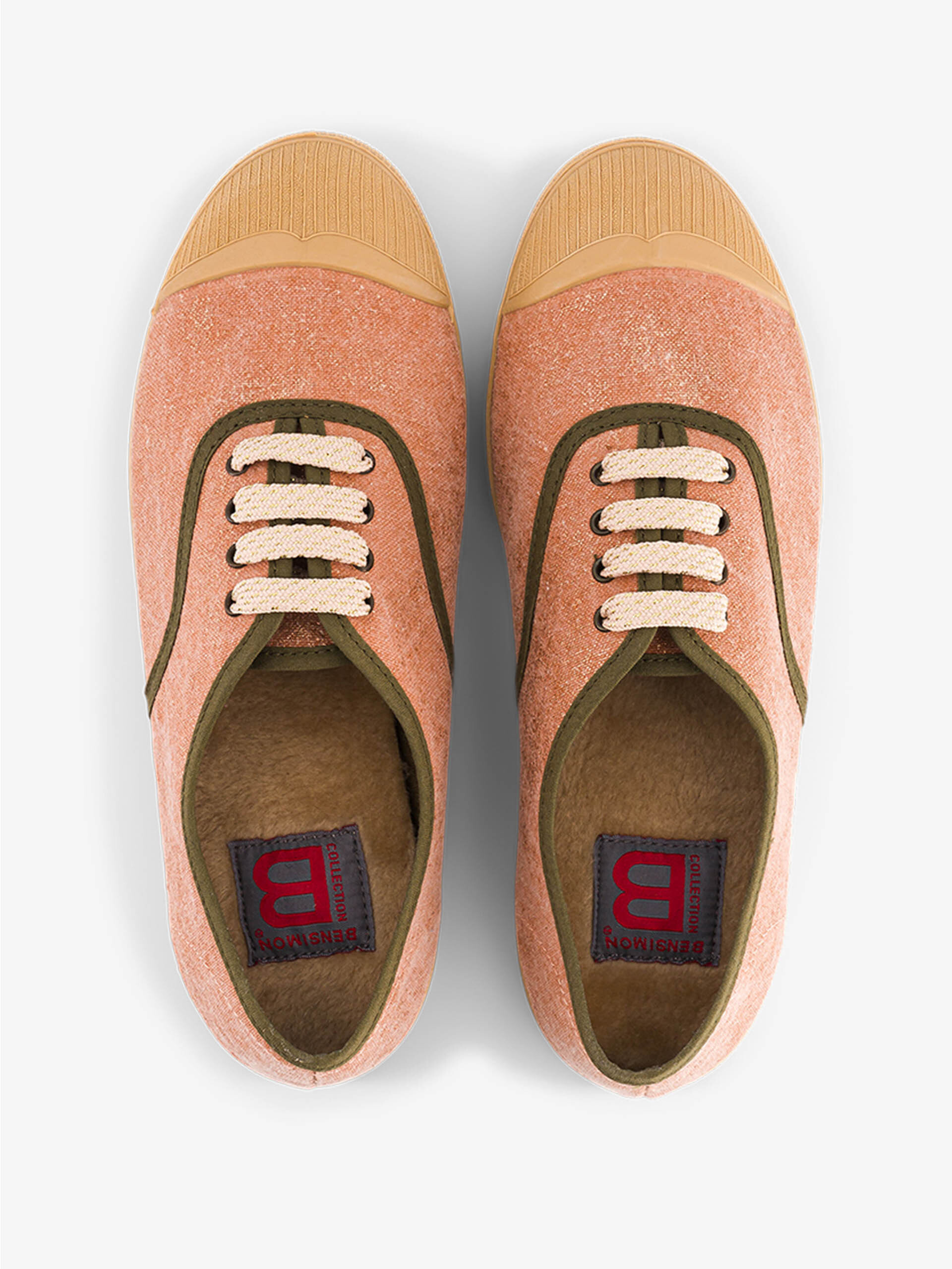TENNIS SHINY Cuivre , Tennis & Chaussures Bensimon