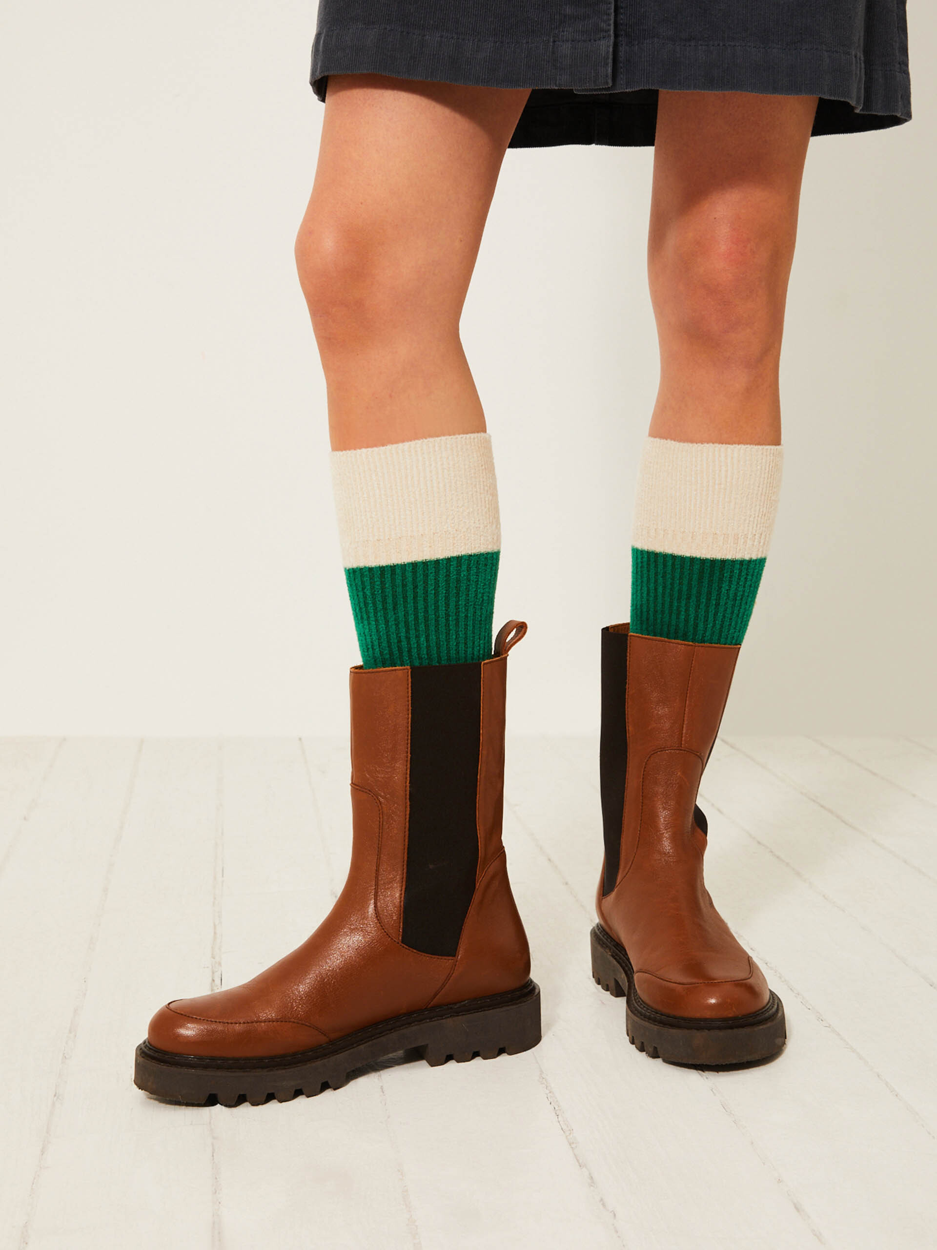 CHELSEA BOOTS  Cognac , Pr&ecirc;t-&agrave;-porter Bensimon
