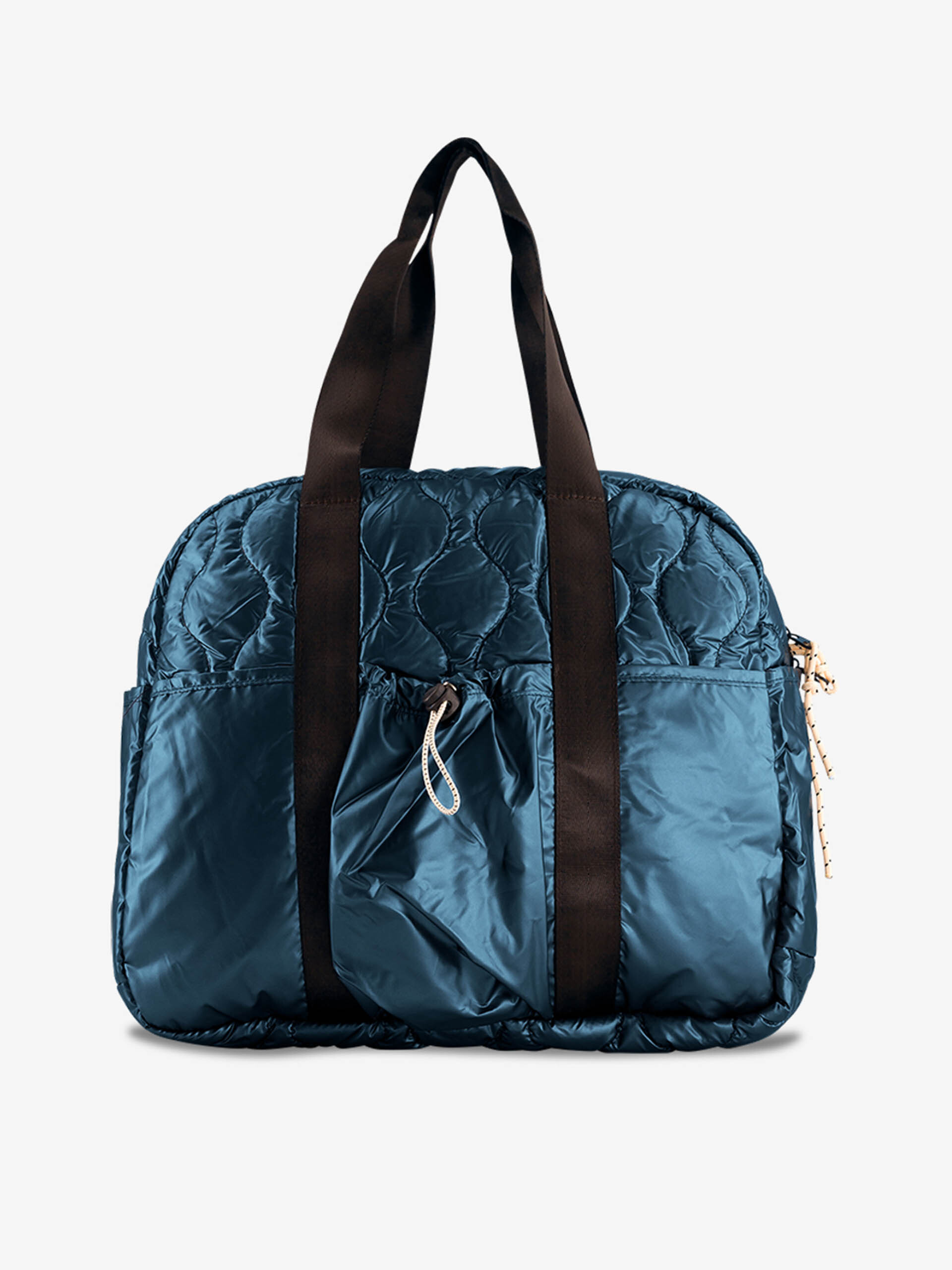 WEEKEND BAG SHINY  Bleu petrole , Sacs & Bagages Bensimon