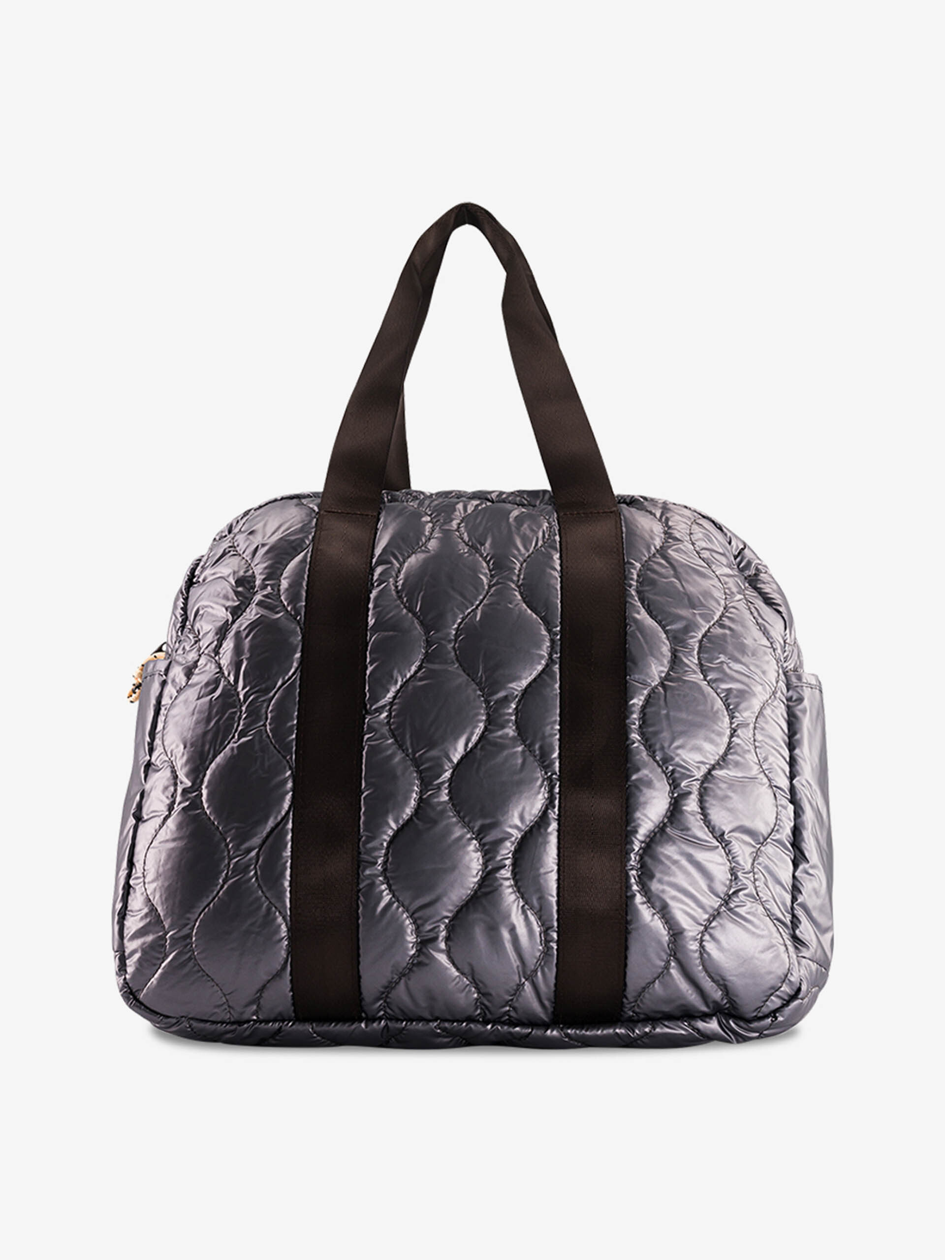 WEEKEND BAG SHINY  Argent , Sacs & Bagages Bensimon