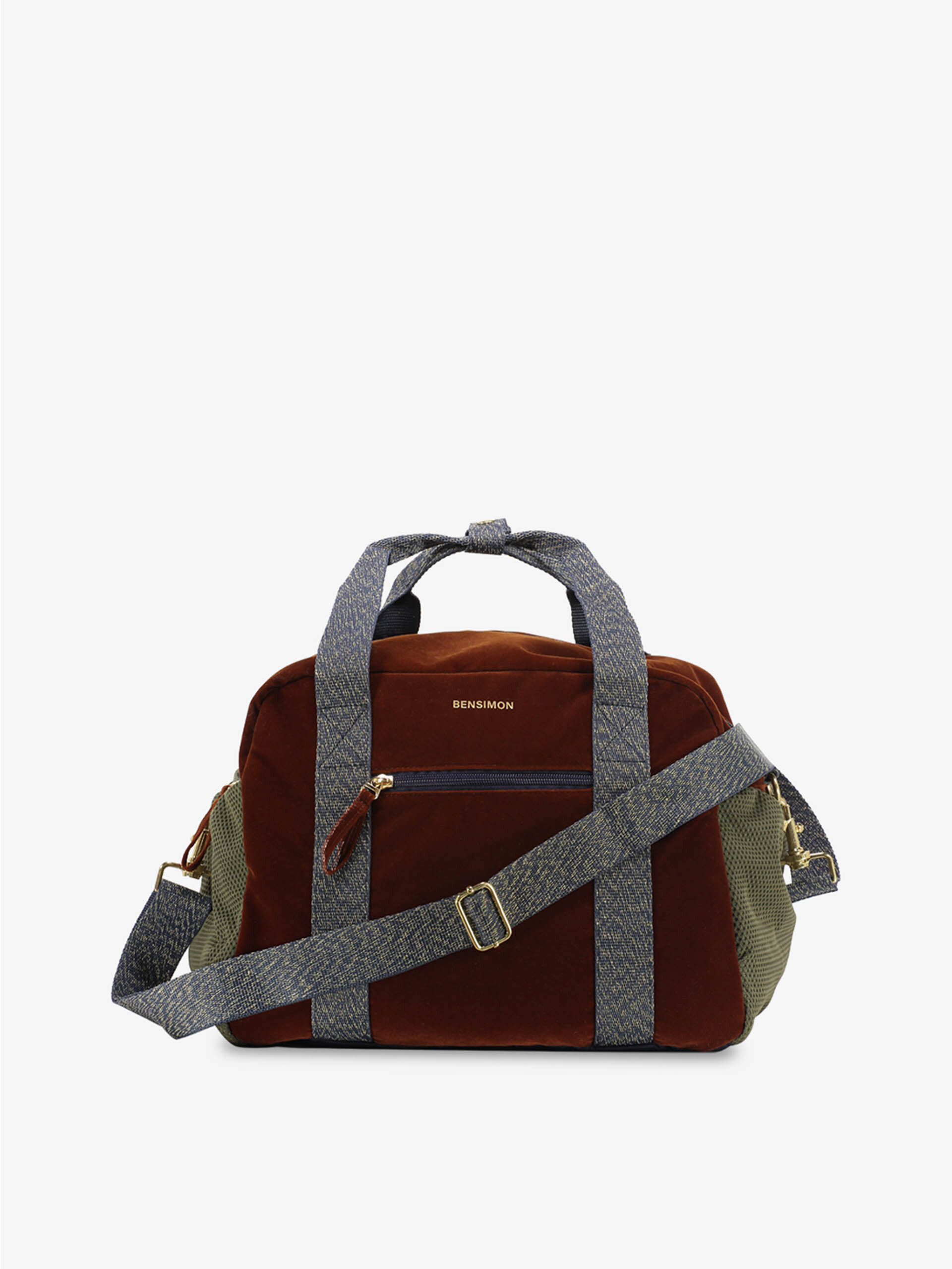 WEEKEND BAG  Chocolat , Sacs & Bagages Bensimon