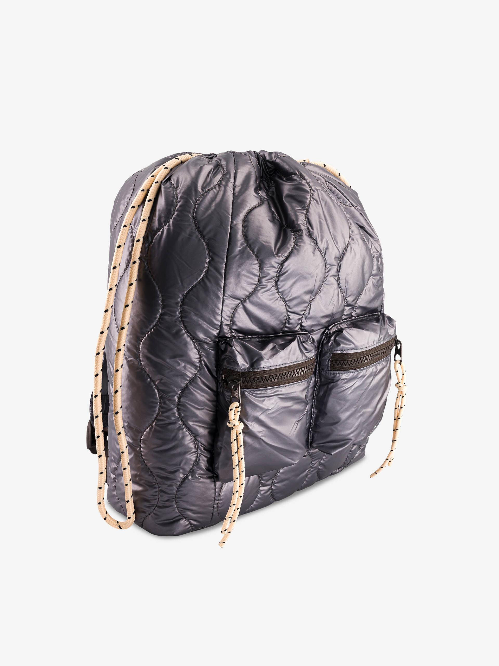 BACKPACK SHINY  Argent , Sacs & Bagages Bensimon