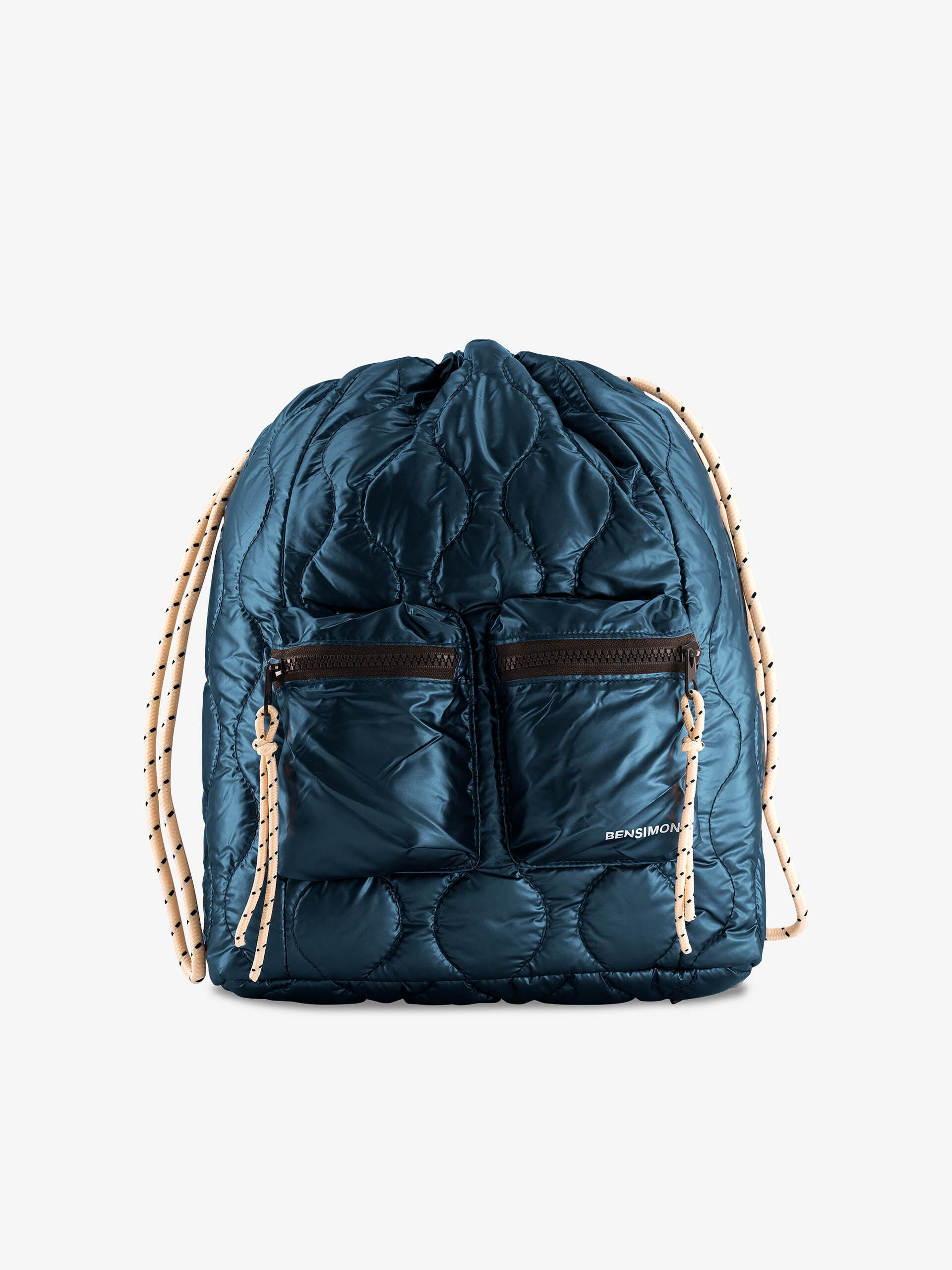 BACKPACK SHINY  Bleu petrole , Sacs & Bagages Bensimon