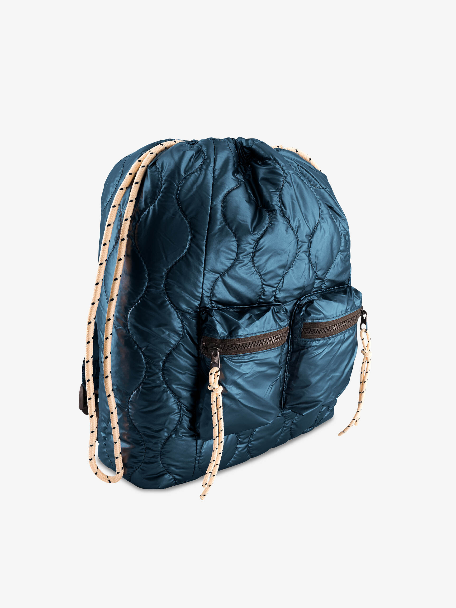 BACKPACK SHINY  Bleu petrole , Sacs & Bagages Bensimon
