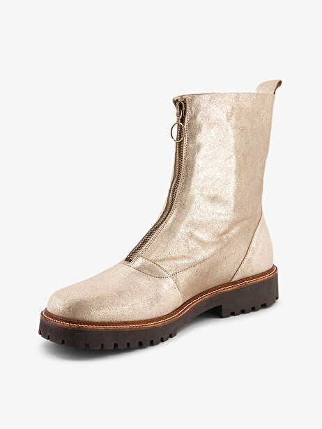 BOOTS ZIPPEES  Champagne , Archives Bensimon