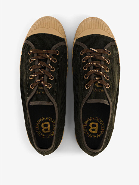 TENNIS VELVET CORDUROY  Jungle , Tennis & Chaussures Bensimon