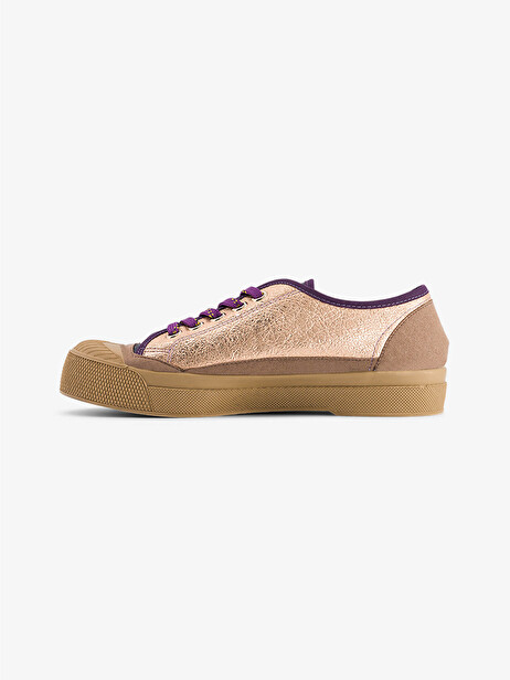 TENNIS SHINY  Rose , Tennis & Chaussures Bensimon