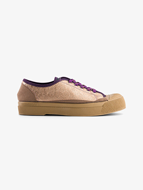 TENNIS SHINY  Rose , Tennis & Chaussures Bensimon