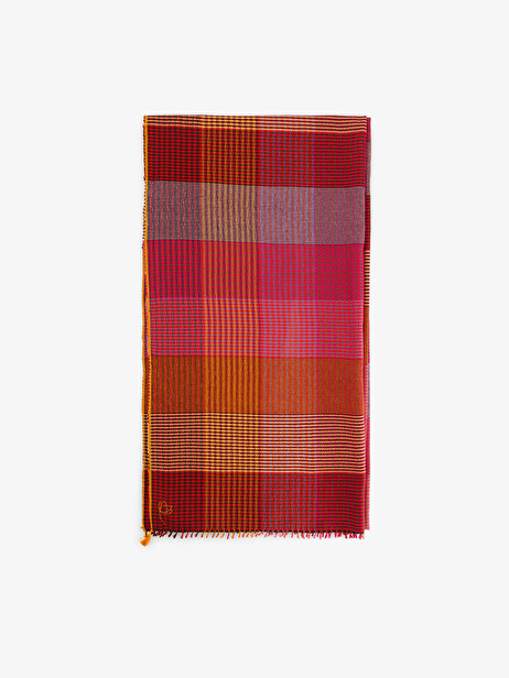 FOULARD PATCHWORK  Curry , Pr&ecirc;t-&agrave;-porter Bensimon