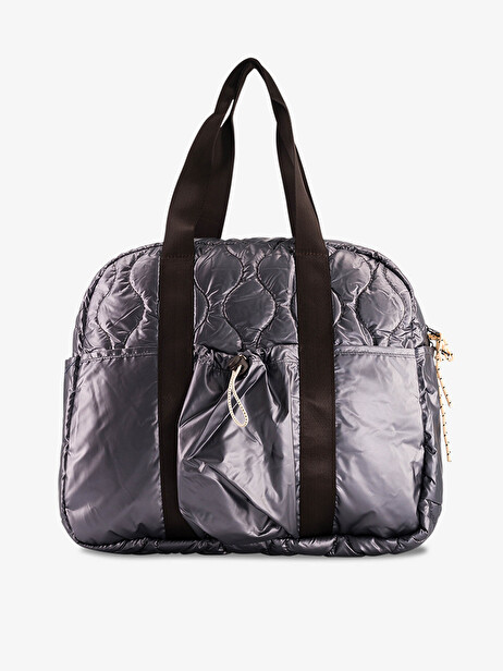 WEEKEND BAG SHINY  Argent , Sacs & Bagages Bensimon