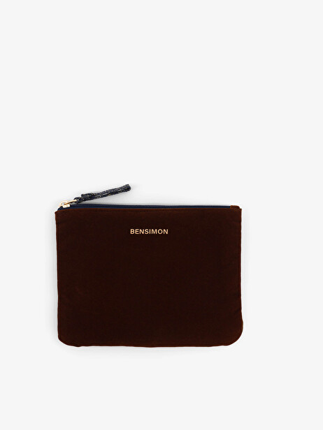 SMALL BESACE  Chocolat , Sacs & Bagages Bensimon