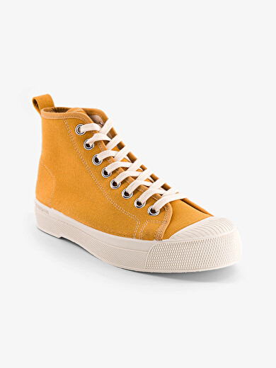 B79 STELLA FEMME  Moutarde , Tennis & Chaussures Bensimon