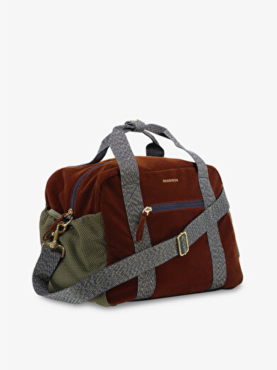 WEEKEND BAG  Chocolat , Sacs & Bagages Bensimon