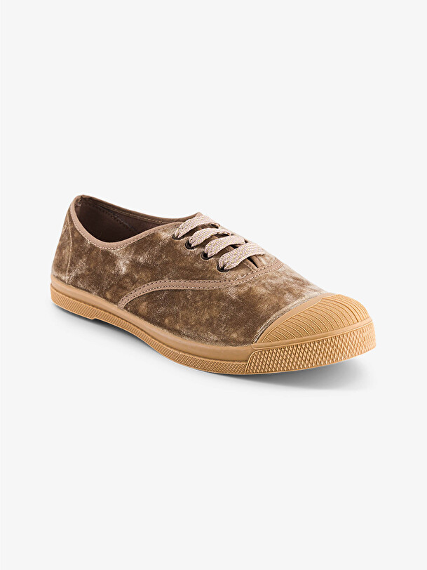 TENNIS VELOURS CHIC  Champagne , Tennis & Chaussures Bensimon