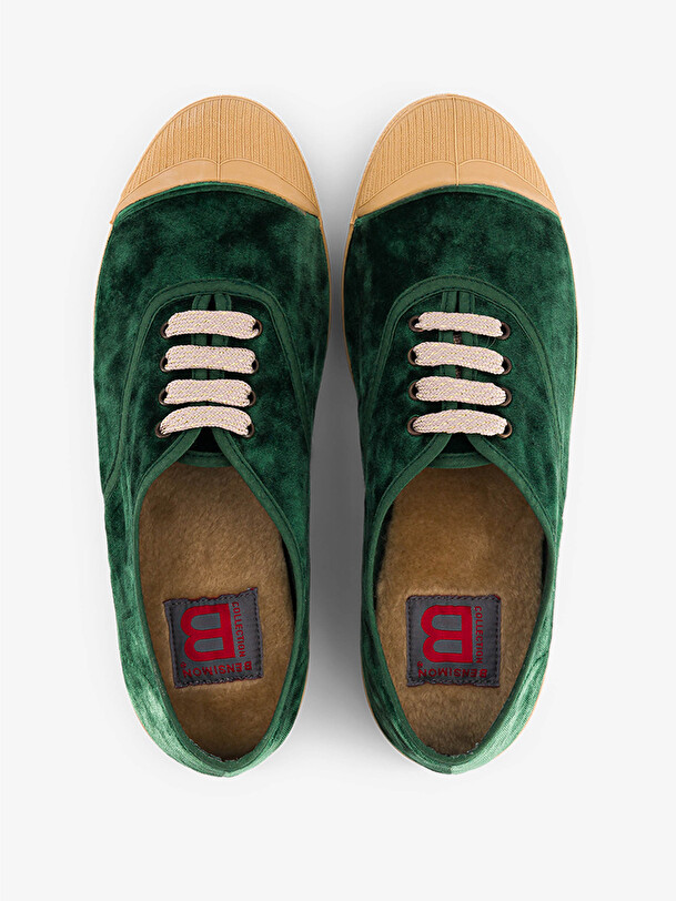 TENNIS VELOURS CHIC  Eden , Tennis & Chaussures Bensimon
