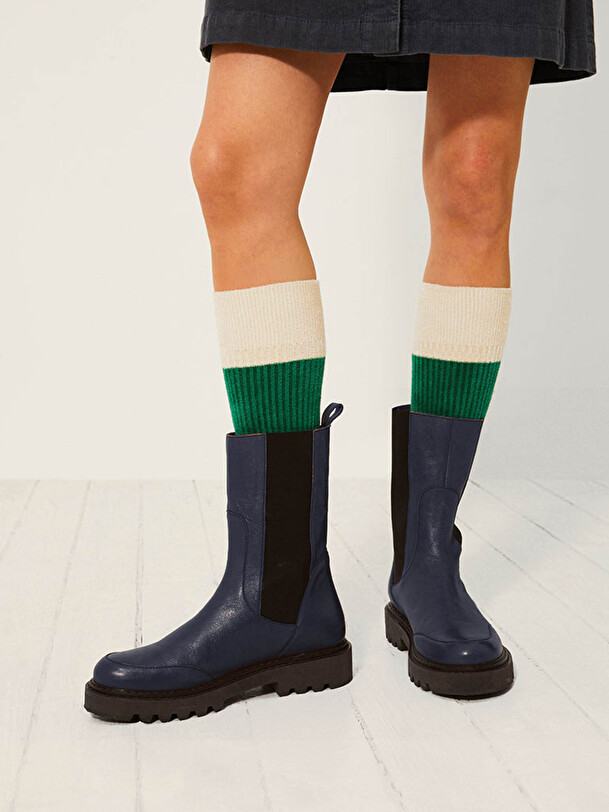 CHELSEA BOOTS Marine , Prêt-à-porter Bensimon