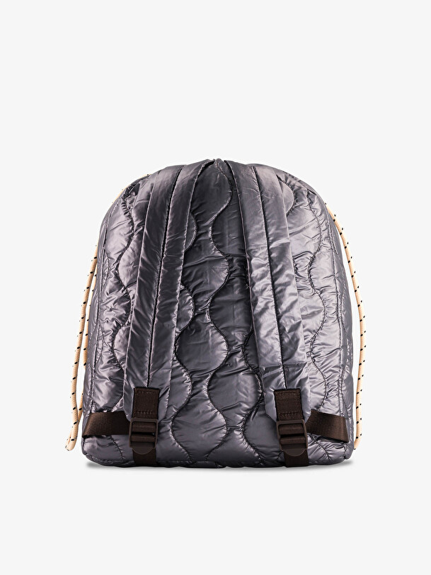 BACKPACK SHINY  Argent , Sacs & Bagages Bensimon