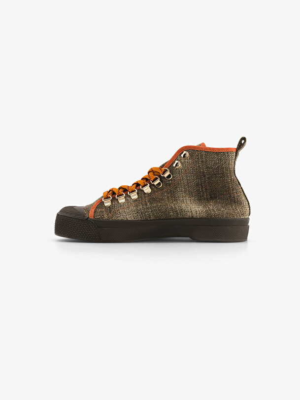 B79 STELLA FEMME LAINE  Kaki , Tennis & Chaussures Bensimon