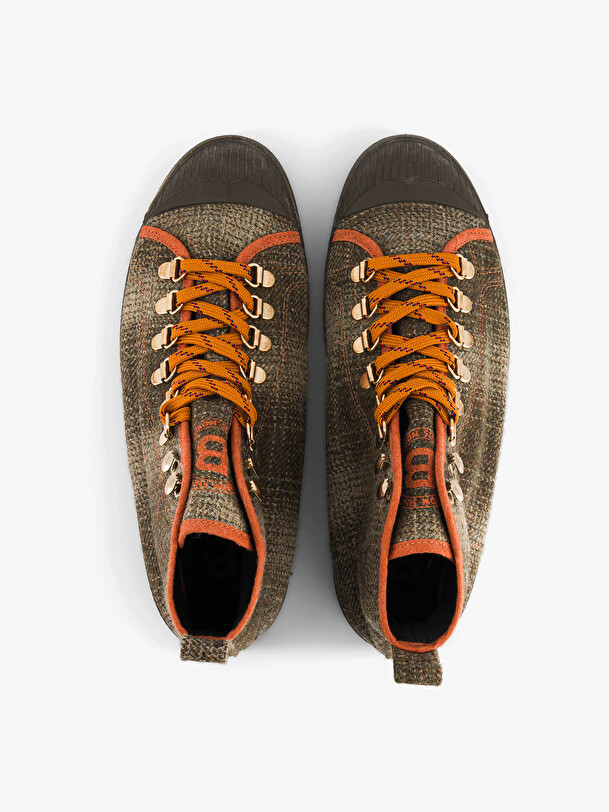 B79 STELLA FEMME LAINE  Kaki , Tennis & Chaussures Bensimon