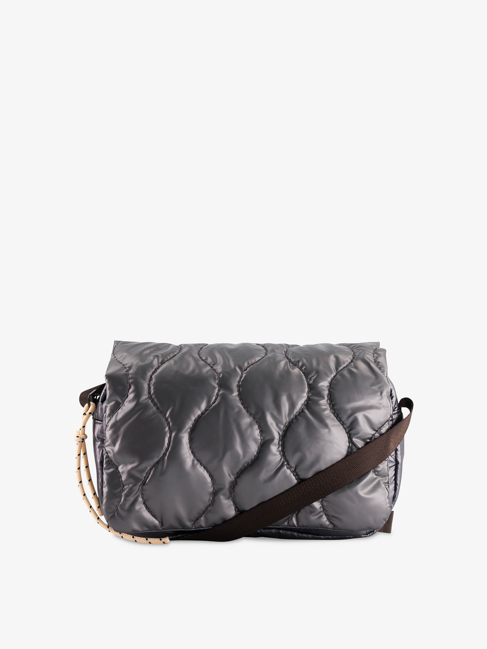 CROSSBODY BAG SHINY  Argent , Sacs & Bagages Bensimon