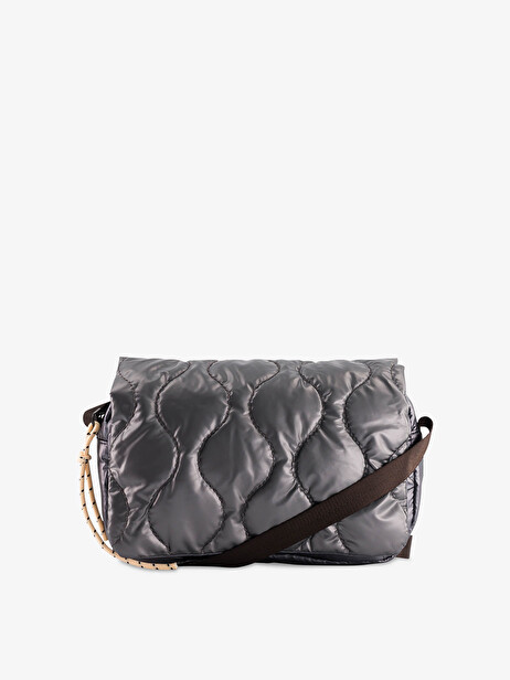 CROSSBODY BAG SHINY  Argent , Sacs & Bagages Bensimon