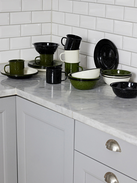 MUG METAL EMAIL VERT - SAGAFORM  Vert , Maison Bensimon