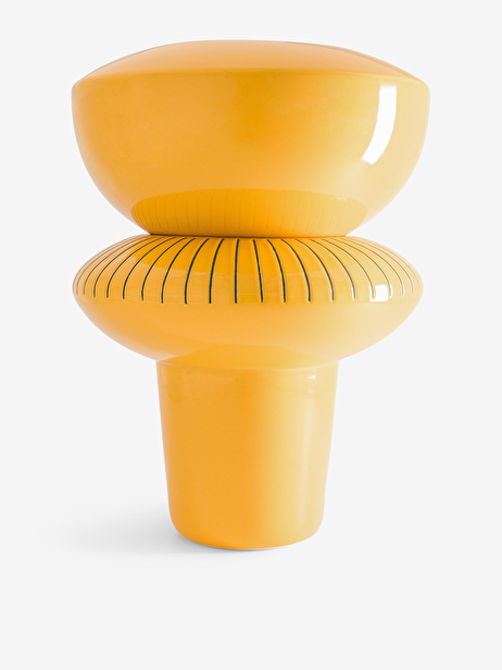 VASE MILLER L YELLOW H25  Jaune , Maison Bensimon