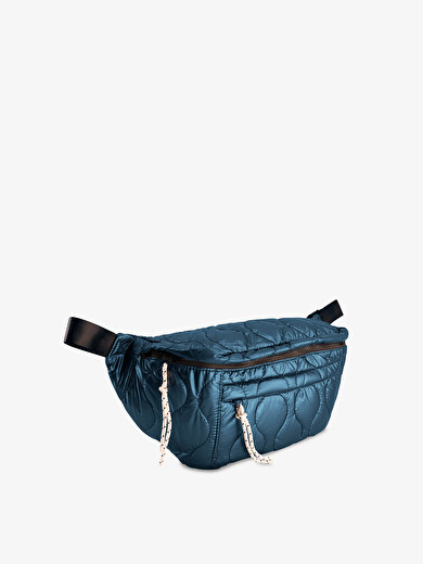 BANANA BAG SHINY  Bleu petrole , Sacs & Bagages Bensimon