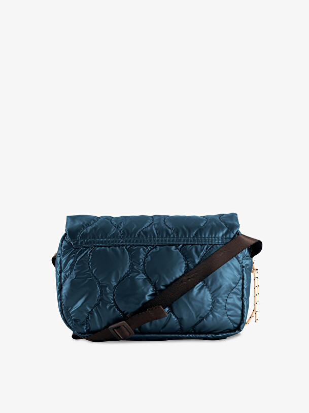 CROSSBODY BAG SHINY  Bleu petrole , Sacs & Bagages Bensimon